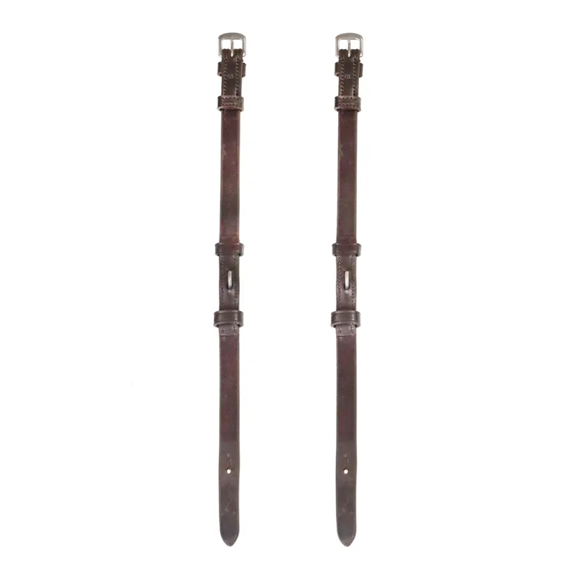 Henry James Billet Cheekpieces - Havana Brown